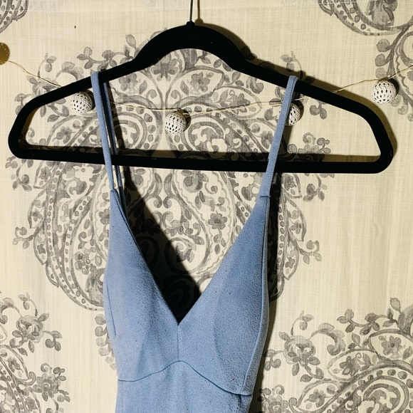 👑 Very cute Baby Blue Mini dress - Picture 2 of 6